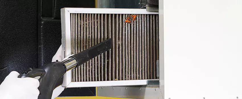 Clogged Air Duct Cleaning Process in Parkway, CA