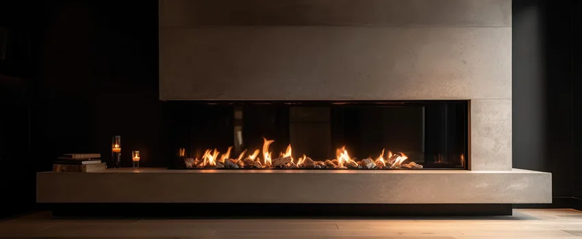 Gas Fireplace Ember Bed Design Services in Parkway, California