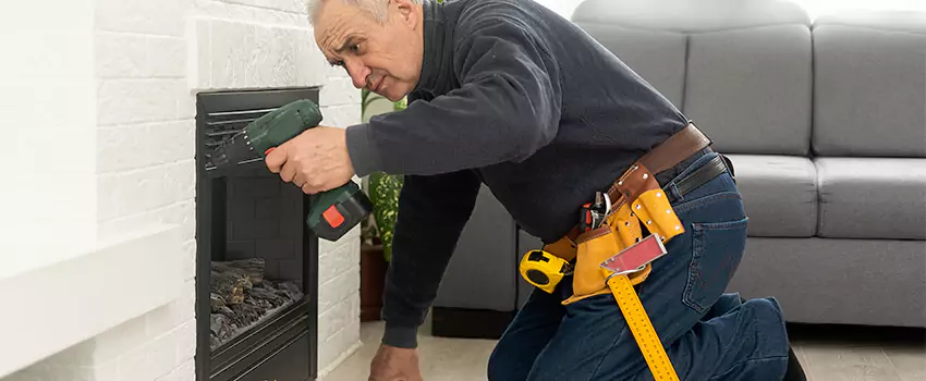 New Indoor Fireplace Installation in Parkway, California