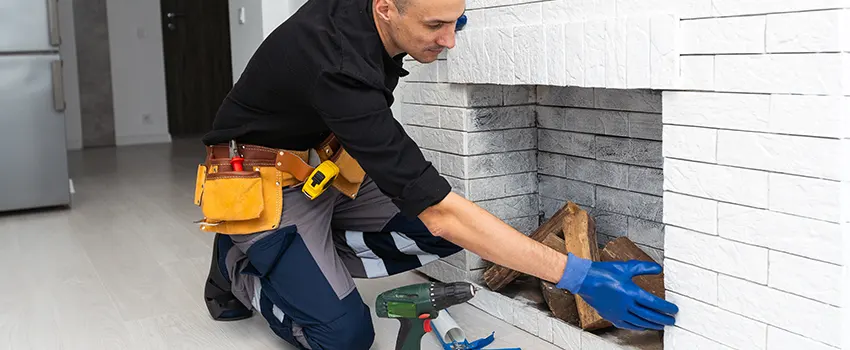 Fireplace Damaged Damper Frame Repair Services in Parkway, California