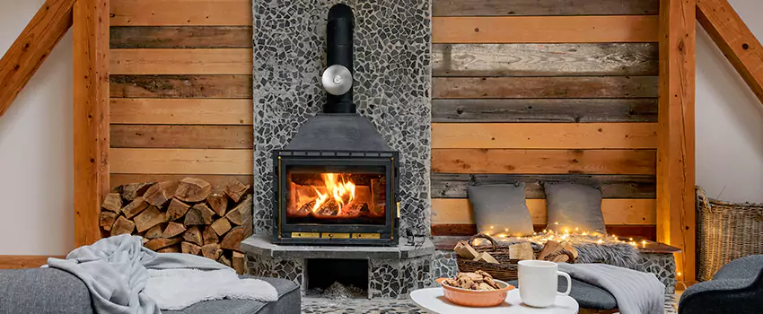 Thelin Hearth Products Direct Vent Gas Stove Fireplace Inspection in Parkway, California
